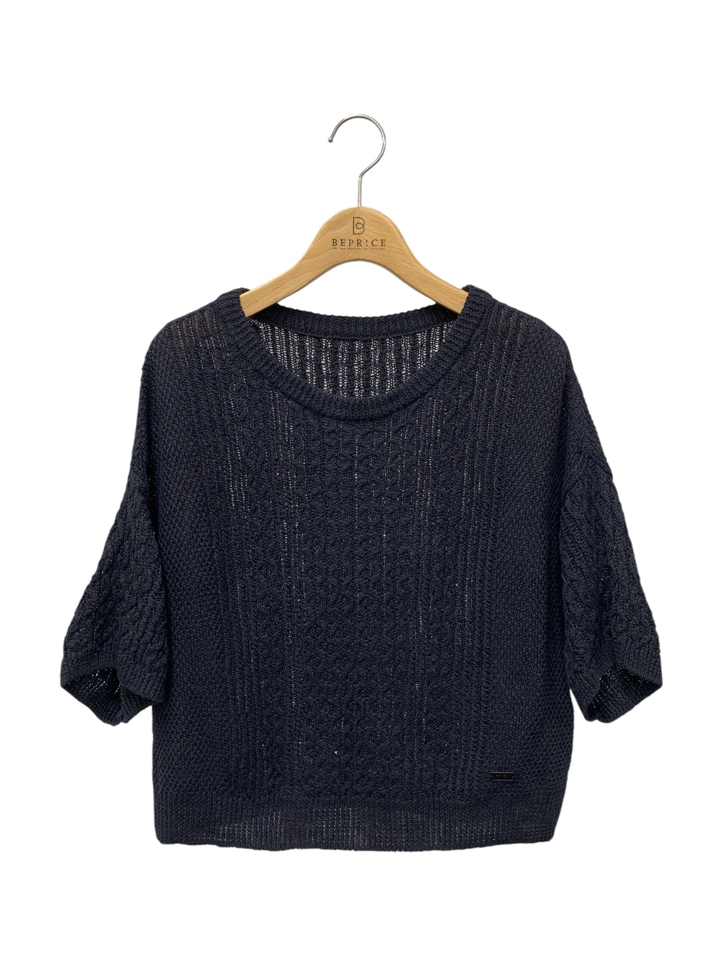 フォクシーブティック KNIT QUARTETT 41891 ニット セーター 42 ネイビー ITMOJ12SWLQ4 【SALE】