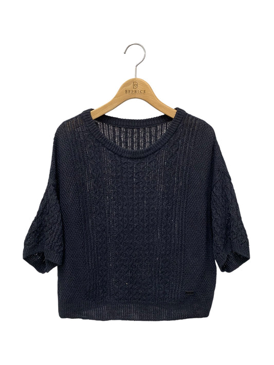 フォクシーブティック KNIT QUARTETT 41891 ニット セーター 42 ネイビー ITMOJ12SWLQ4