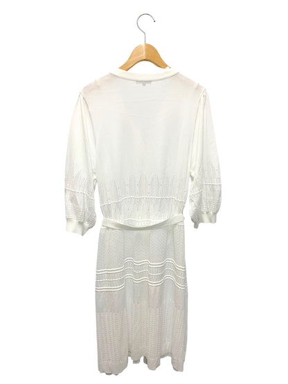 トゥービーシック W5F09-169-02 カーディガン 42 ホワイト ロング ITQAPUM83QA2