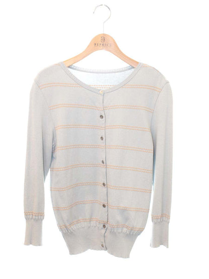 フォクシーブティック 35328 カーディガン 40 ブルー 35328 Cardigan Ripple IT7QK4U4WUEG