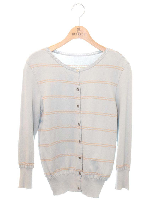 フォクシーブティック 35328 カーディガン 40 ブルー 35328 Cardigan Ripple IT7QK4U4WUEG