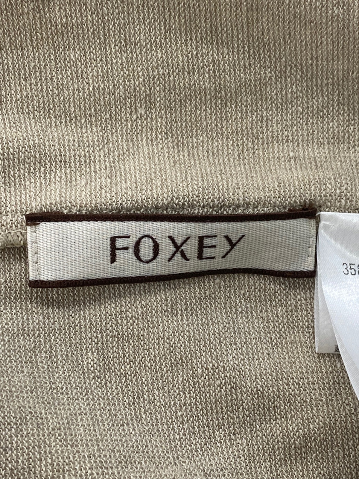 フォクシーブティック Cardigan 35866 カーディガン 40 ベージュ ITS81664WKNA
