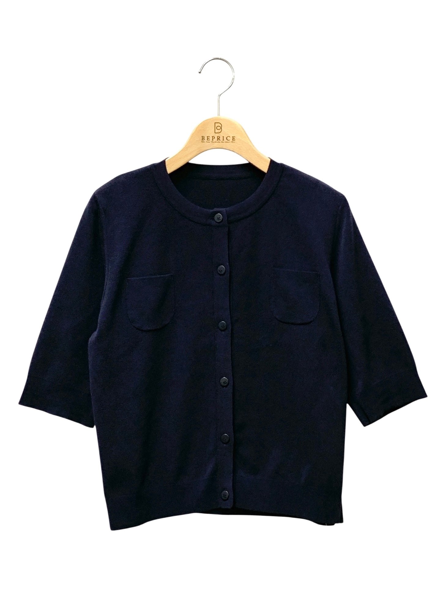 フォクシーブティック Cardigan Audrina 43716 カーディガン 42 ネイビー ITUSIP92HO04