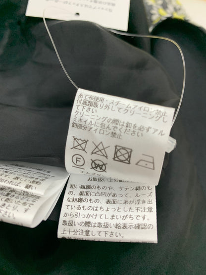 エムズグレイシー デイジー柄ジャガードコート 519103 38 ブラック フラワーモチーフ ITZZVHOWS1UQ 【SALE】