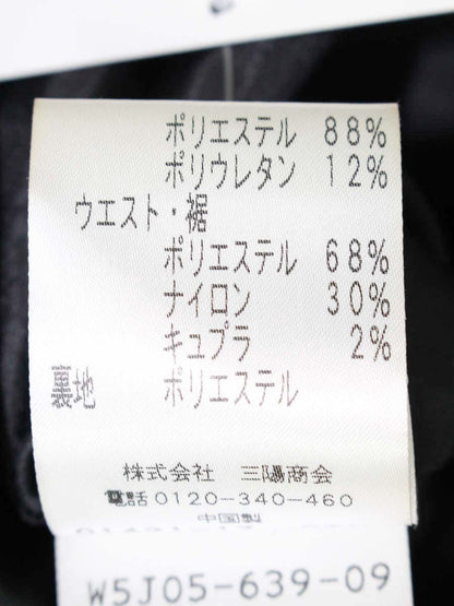 トゥービーシック W5J05-639-09 ワンピース 40 ブラック 切替 パールビジュー タックフレア ITRXC2ZCK1F8