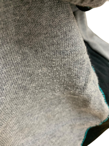 イッセイミヤケメン ME61KN078 Vネックニット 1 グレー コットン ITKK4X71JHWC