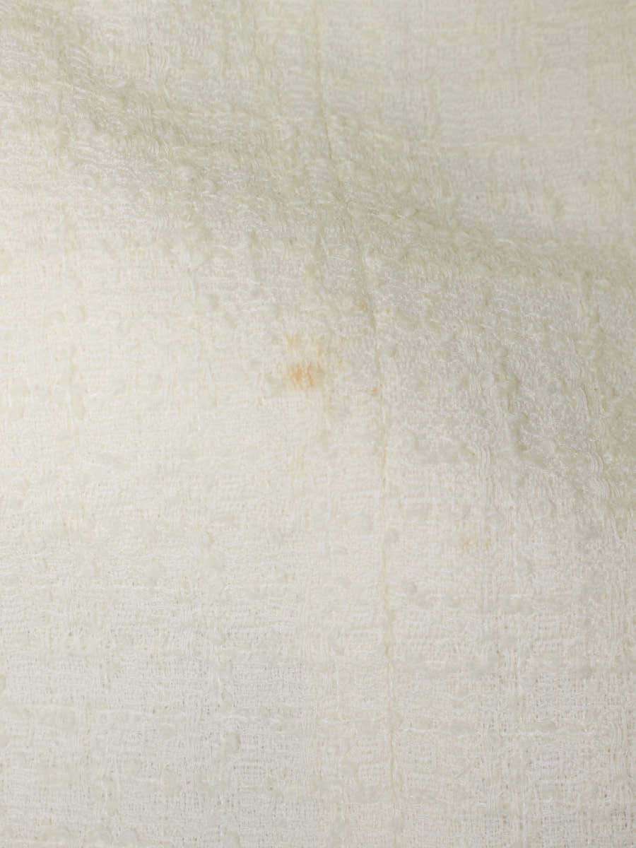 ルネ 6946620 ワンピース 34 アイボリー ツイード フリル ITJ8052D57KO