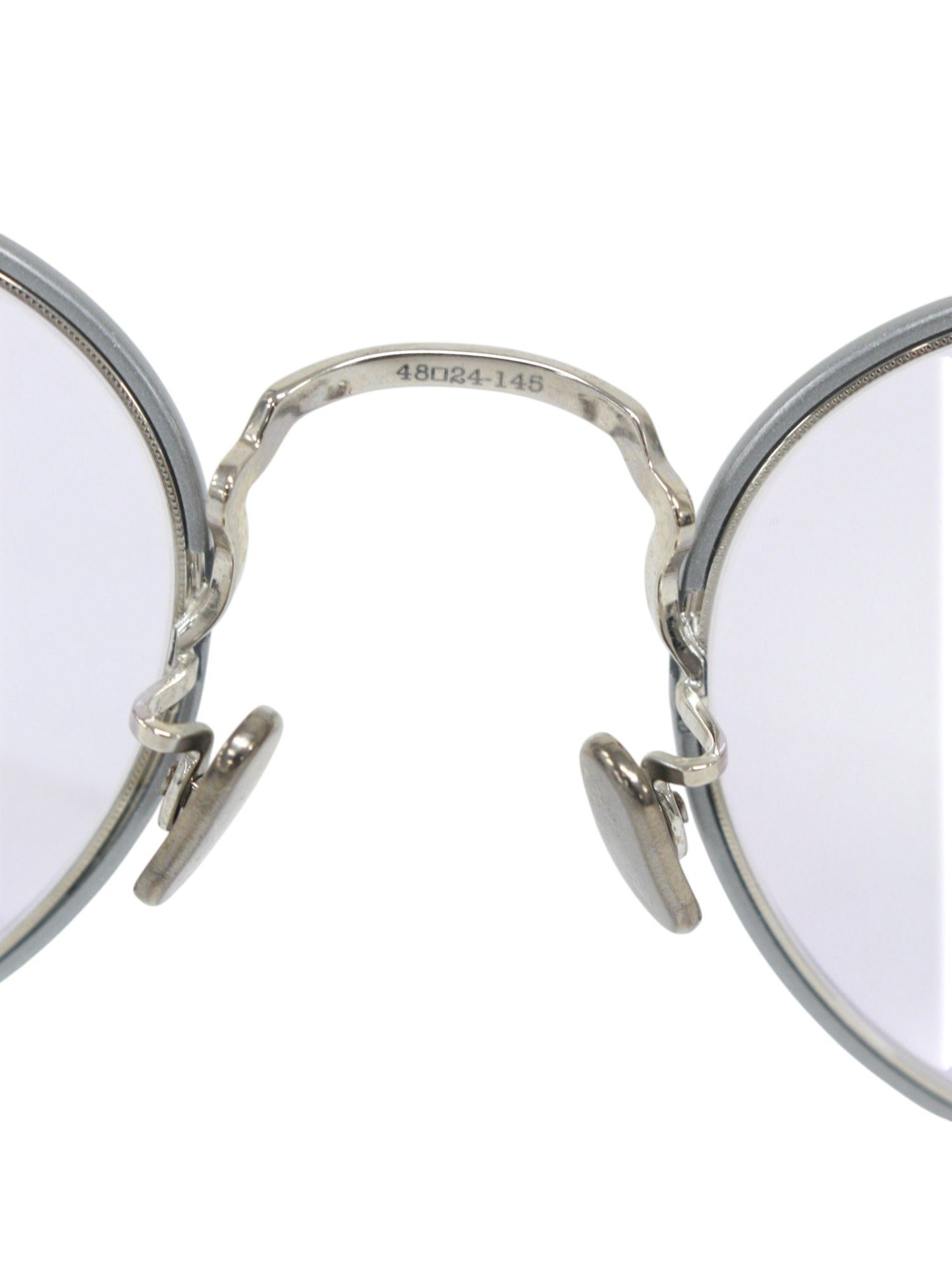 アイヴァン7285 717 メガネ シルバー ITK8NTTAL4I4