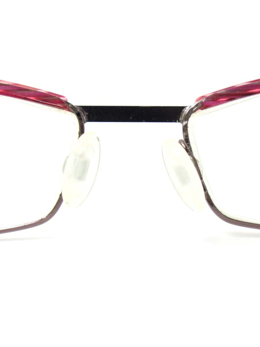 テオ roomijs.be メガネ ピンク/49 コンビ フルリム スクエアシェイプ ITBBRVUY26T3 【SALE】