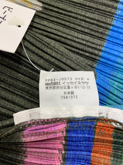 プリーツプリーズイッセイミヤケ PP63-J0573 ネイティブ柄 カーディガン 4 マルチカラー IT870JC9Z8V8