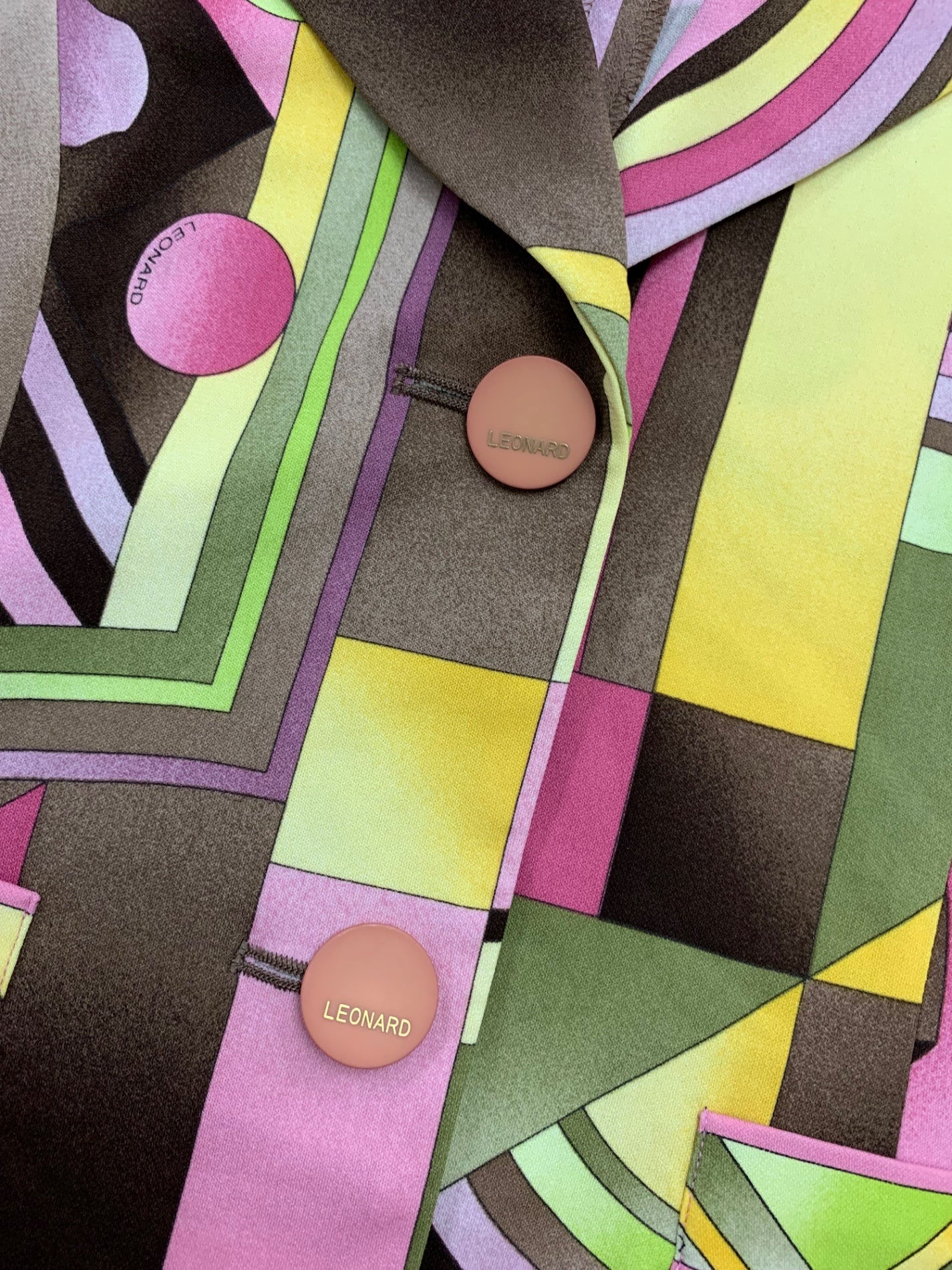 レオナールファッション 0131502 L 総柄　マルチカラー ジャケット ITTYJ1R68HOO 【SALE】