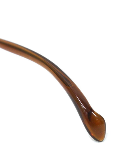 フォーナインズ O-11T メガネ ブラウン メタルフレーム ハーフリム オーバル IT8G8XJPJNM8 【SALE】