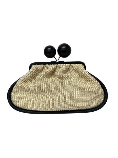 ウィークエンドマックスマーラ パスティチーノ 24155110856 ハンドバッグ ベージュ ラフィア エフェクト ミディアム 2WAY ITZS4Z43FPQ4