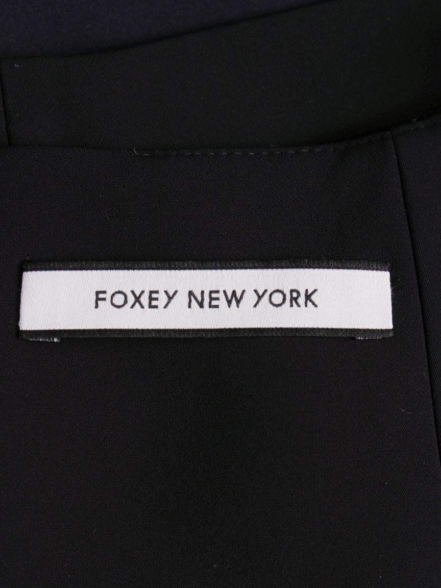 フォクシーニューヨーク Skirt Midi Flare 34105 スカート 40 ネイビー