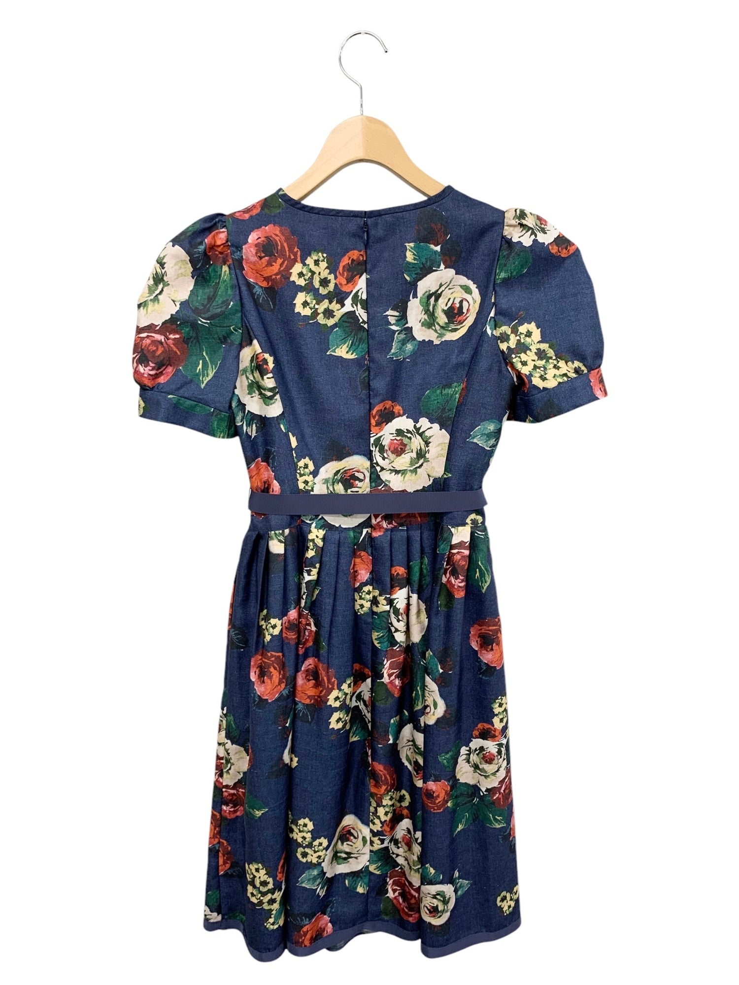 【新品】M'S GRACY　多色フラワーワンピース エムズグレイシー 多色フラワーワンピース 311127 38 ピンク