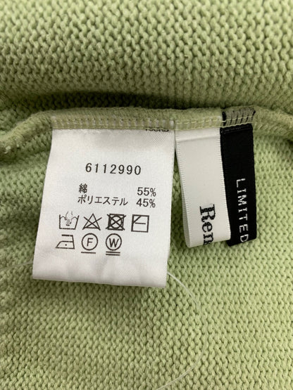 ルネ 6112990 ニット 34 グリーン バックボタン Vネック ITBOQKTVL3TC 【SALE】