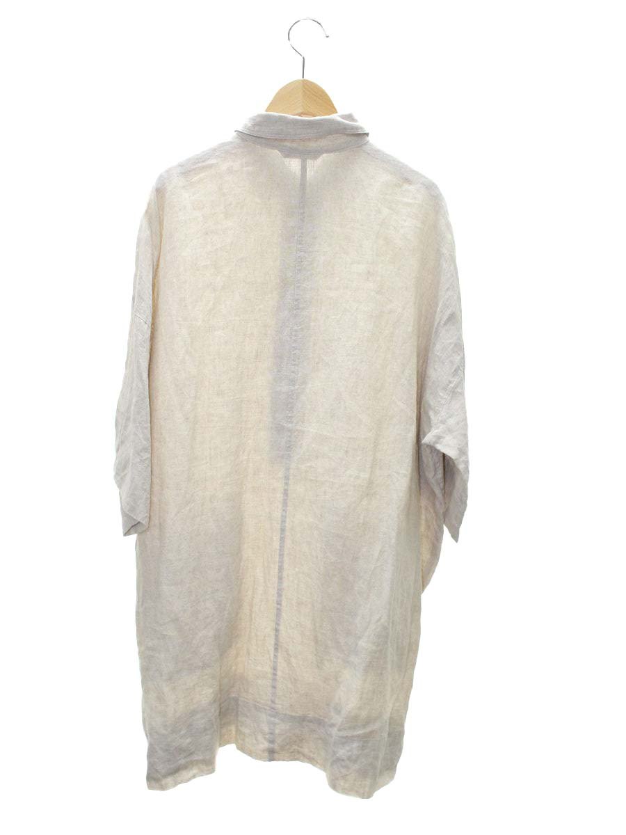 カレンソロジー CL406026ER チュニック F ベージュ リネン 麻 ITRWTE9FD5N2