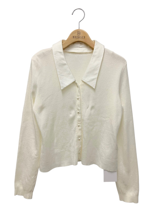 フォクシーニューヨーク ヴェラカーディガン 42675 38 アイボリー パール ITL92K3MB3VY