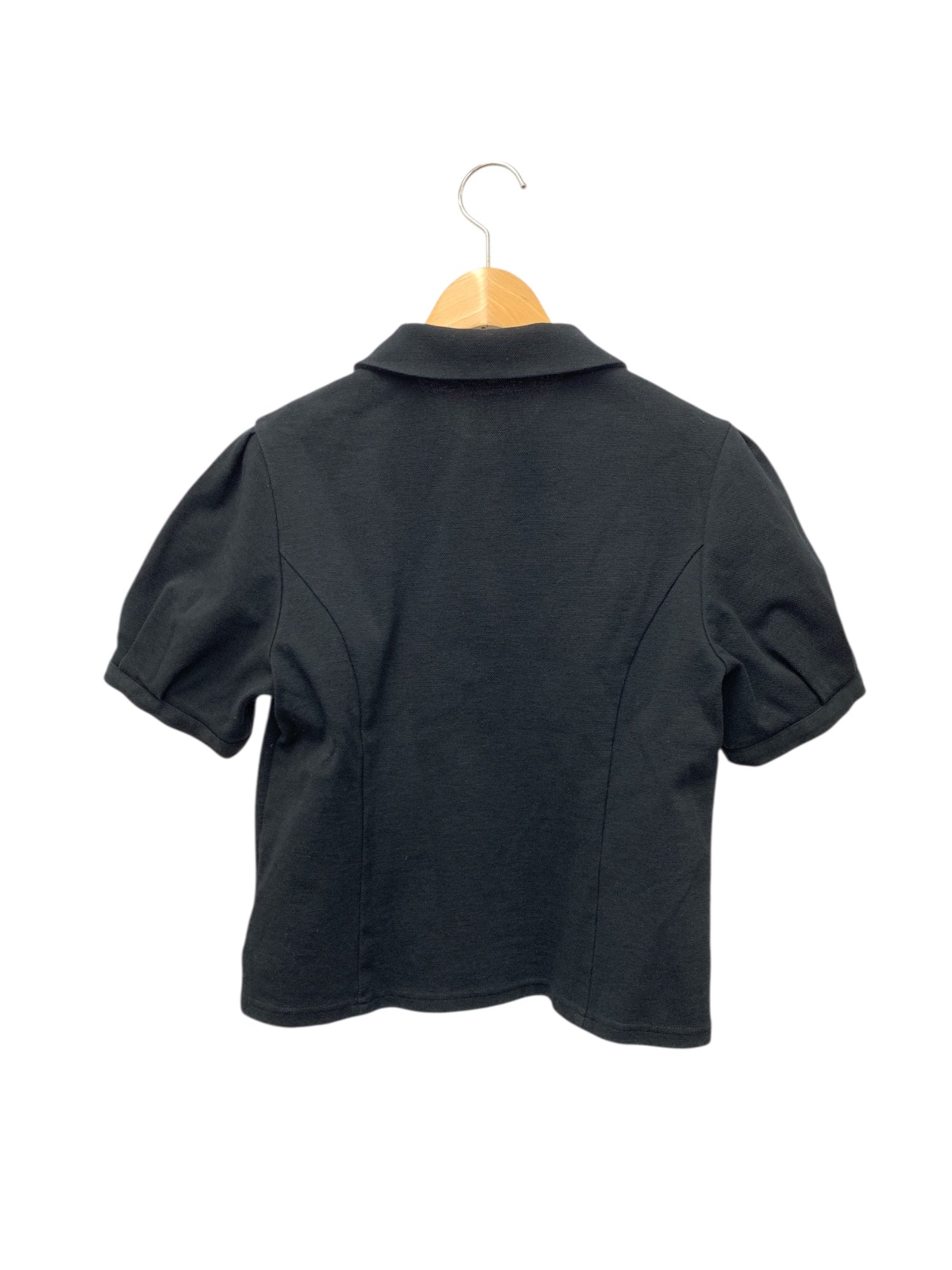 フォクシーニューヨーク Blouse Marea 43741 ポロシャツ 40 ブラック