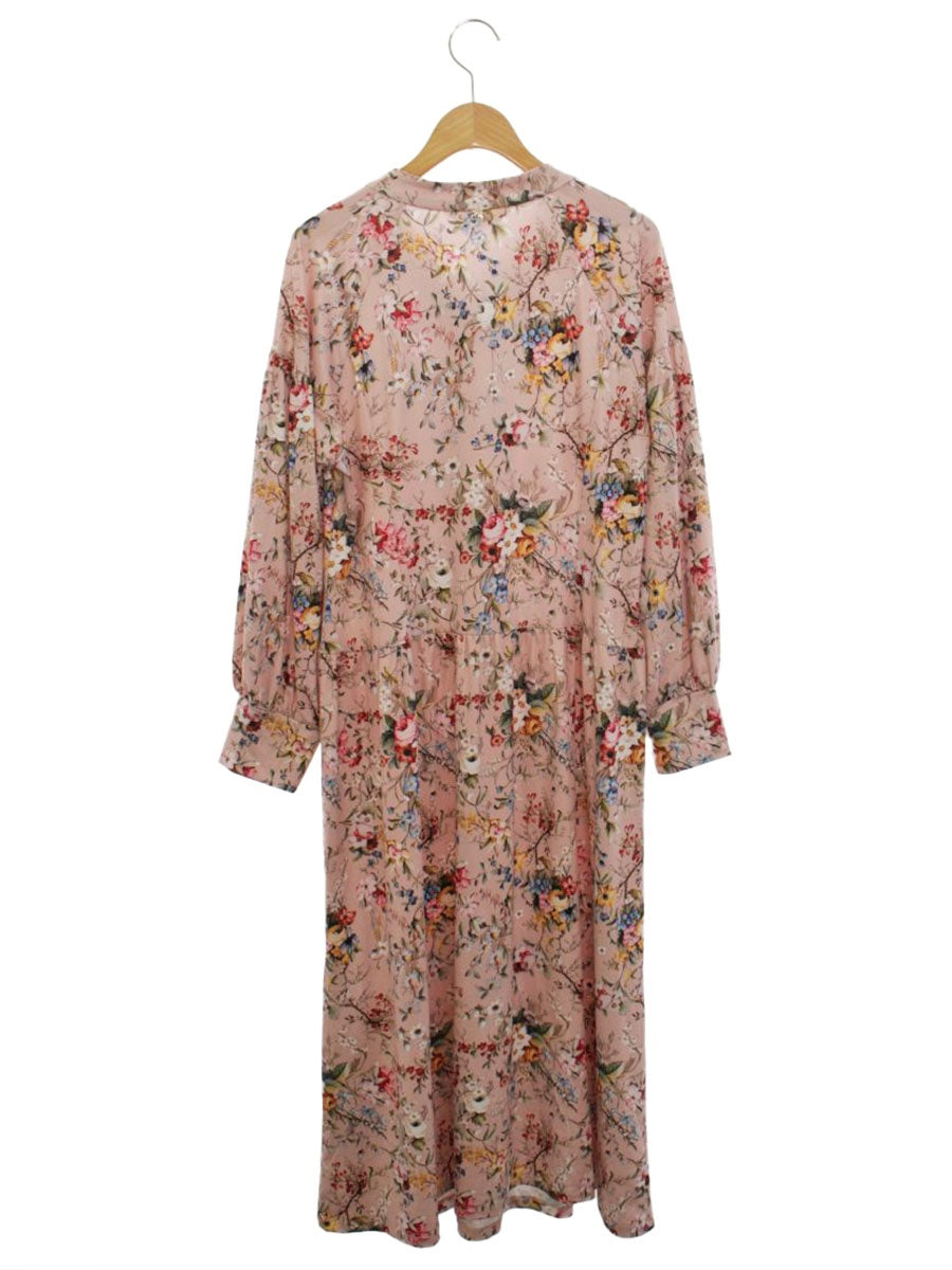 スーパービューティー ワンピース 42 ピンク 花柄 リボンチャーム付き ITMFLS7K5B9U