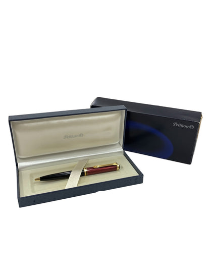 ペリカン スーベレーン K800 ボールペン レッド ストライプ ツイスト式 IT5OKYKPP1JS