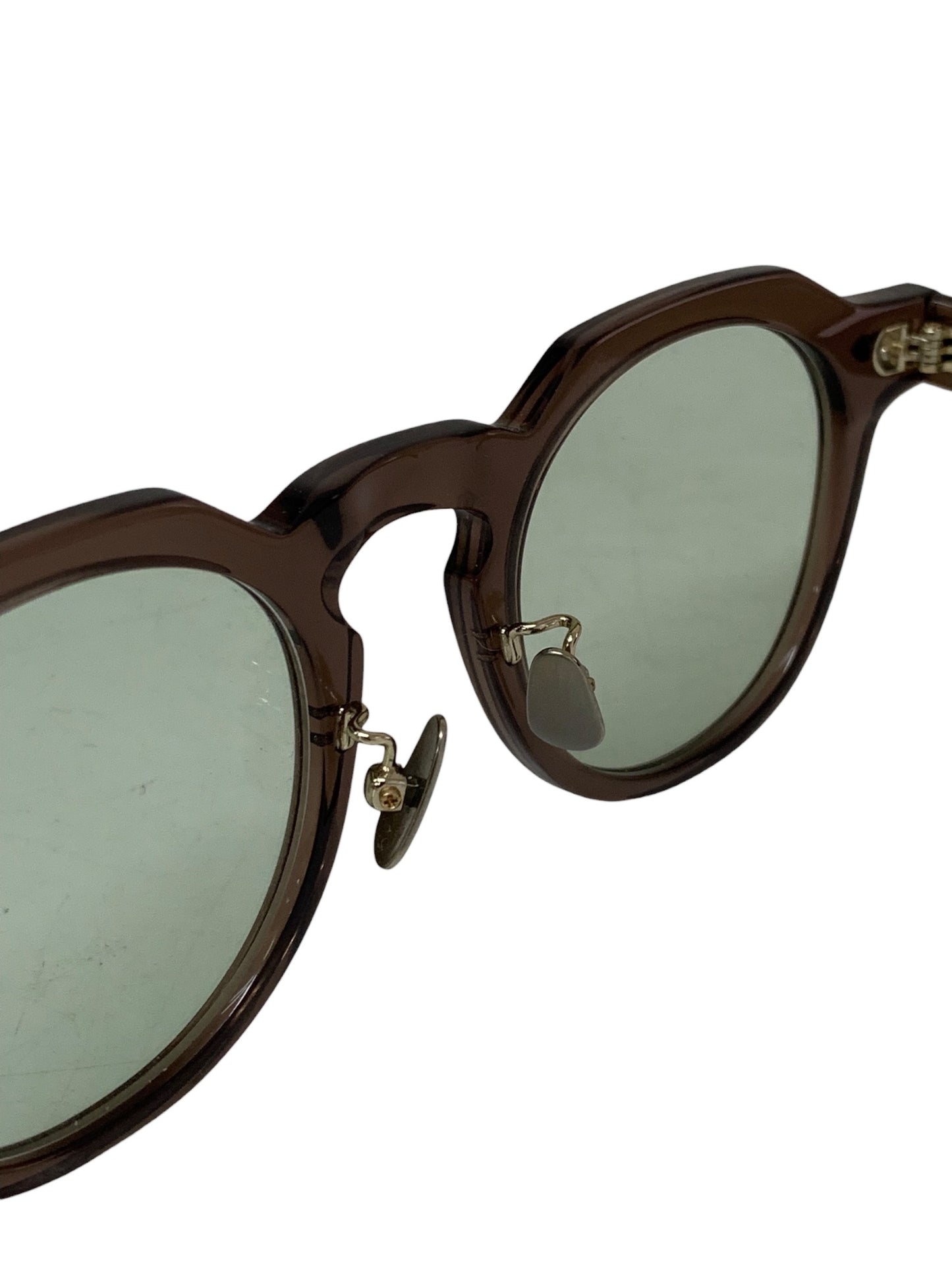 グリッチ LEEDS GLH-1013 メガネ ブラウン リーズ セルフレーム フルリム ボストン ITU7DC63SAA8 【SALE】