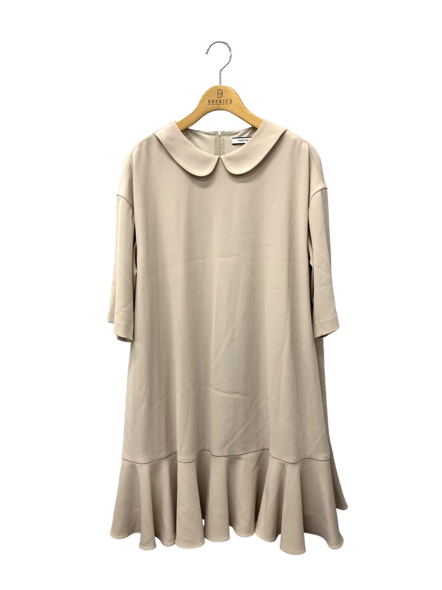 フォクシーブティック Dress 38140 ワンピース 40 ベージュ ITCLHM02U3DC