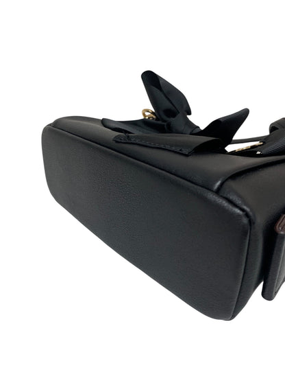 エムズグレイシー リボン付きコンパクトショルダーバッグ 294509 ブラック IT7EXFIXNKNG