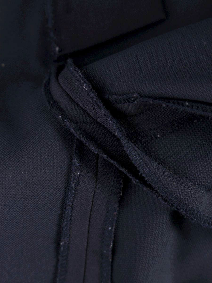 トゥービーシック W5R50-710-29 クロップドパンツ 38 ネイビー リボン IT8V7LU6W62S