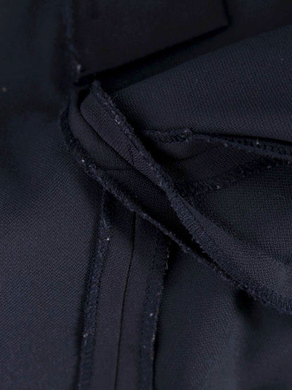 トゥービーシック W5R50-710-29 クロップドパンツ 38 ネイビー リボン IT8V7LU6W62S