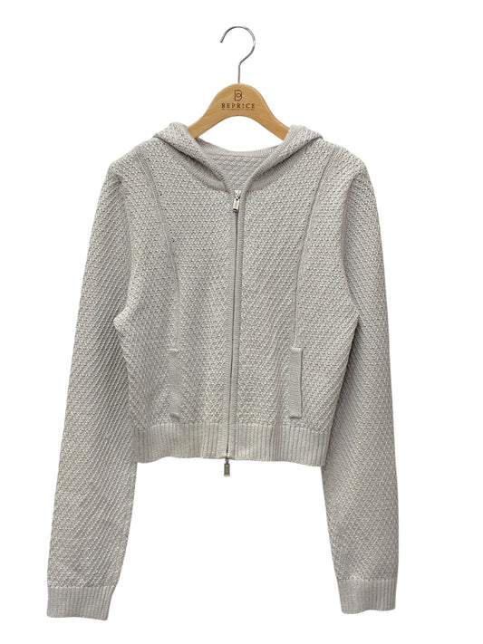 フォクシーブティック Parka Twist Cross 40745 パーカー 42 ブルー ITONAGQ4AV1K