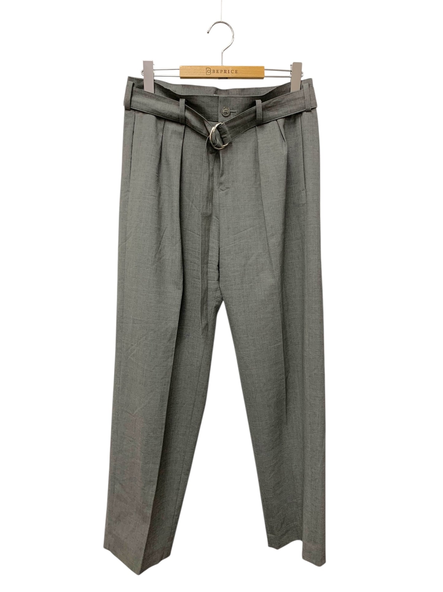 ドゥーズィエムクラス 15-030-500-8020-3-0 パンツ 36 グレー ベルト付き IT0CH47KTO0G