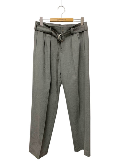 ドゥーズィエムクラス 15-030-500-8020-3-0 パンツ 36 グレー ベルト付き IT0CH47KTO0G