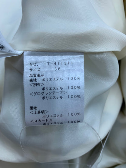 エムズグレイシー 411311 ワンピース 38 ベージュ ローズモチーフ フラワー ITBHAGF4O0F0 【SALE】