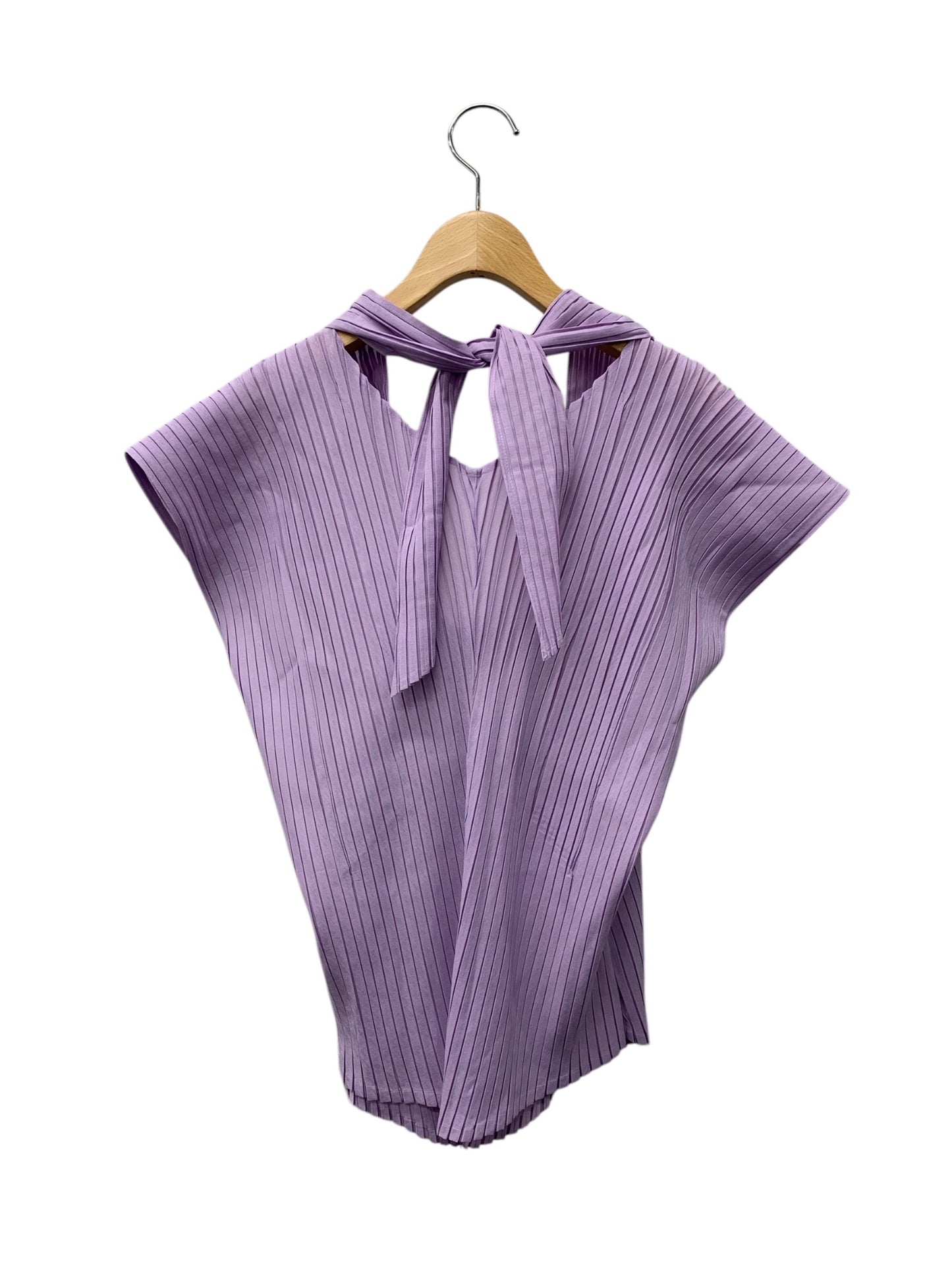 イッセイミヤケ PAPER LIKE PLEATS Shirt IM41FJ663 プルオーバー 2 パープル 2024SS IT5IO0IDYR4A