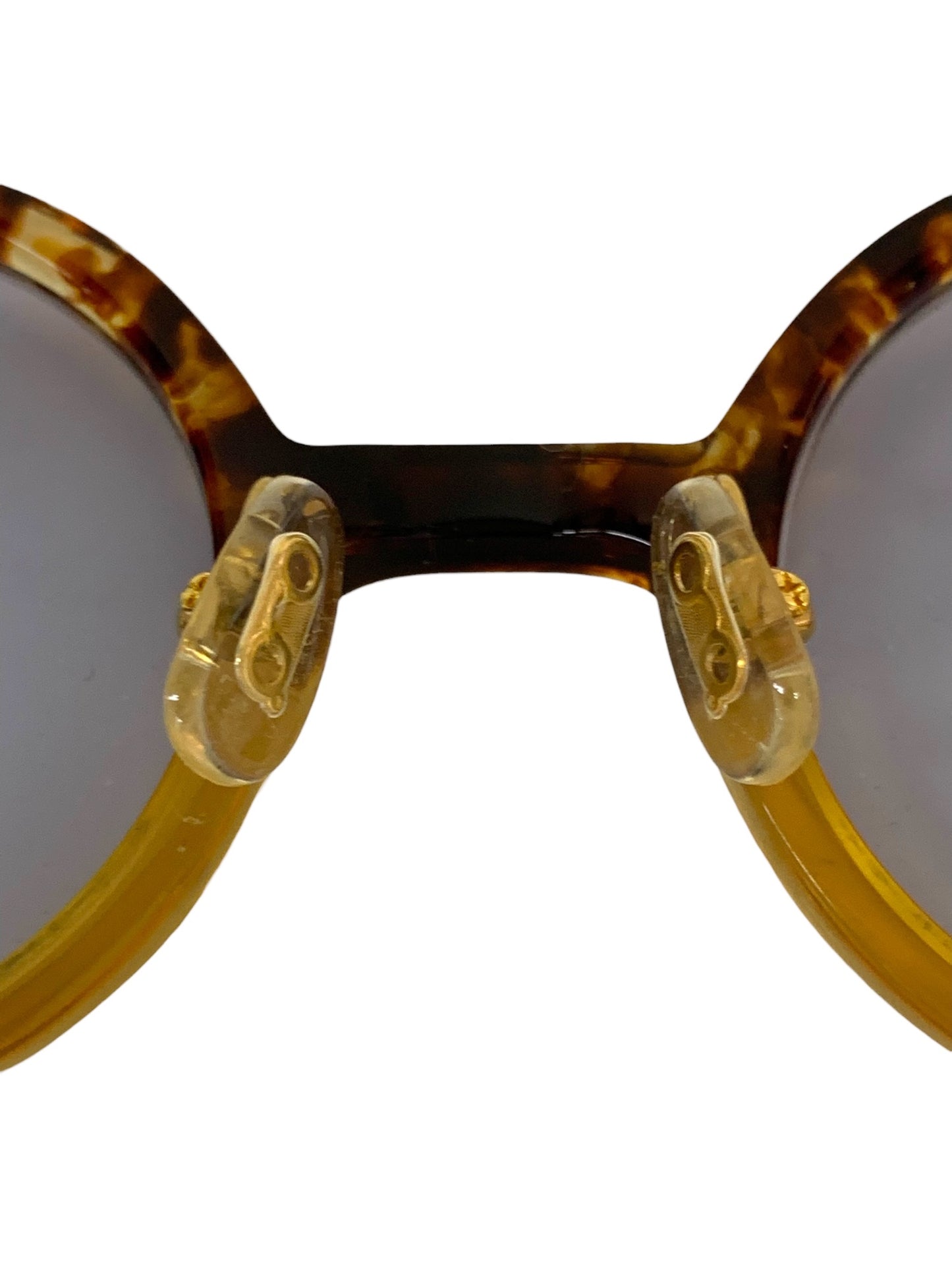 白山眼鏡店 round classic メガネ 眼鏡 ブラウン べっ甲柄 セルフレーム フルリム オーバル ITHRABCXEC68