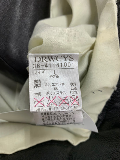 ドロシーズ 36-41141001 ライダースジャケット 1 ブラック 羊革 ラムレザー ITEMEKHA3B44 【SALE】