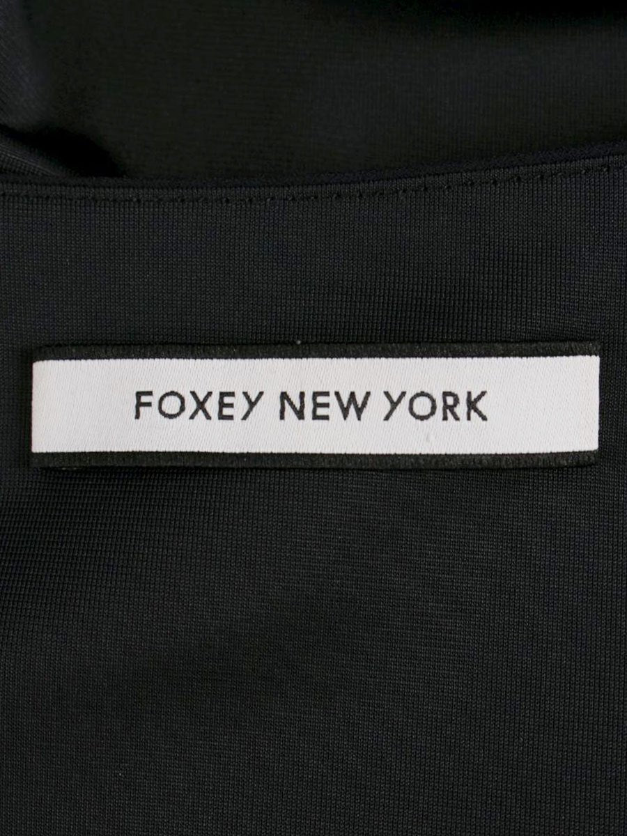 フォクシーニューヨーク Dress 37804 ワンピース 42 ネイビー IT8PM6V0ZZGG