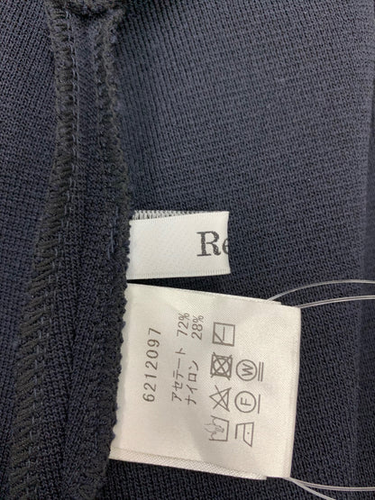 ルネ 6212097 スカート 36 ネイビー ニット パール フレア ITE47PB5P0I8 【SALE】