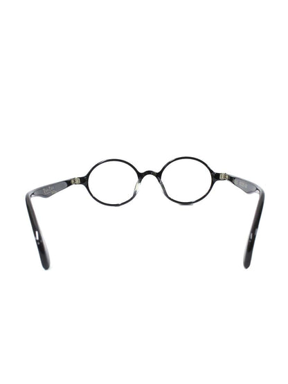 ツェツェ ROUNDO メガネ 眼鏡 ブラック セルフレーム フルリム オーバル ITI6NMCEDDHK