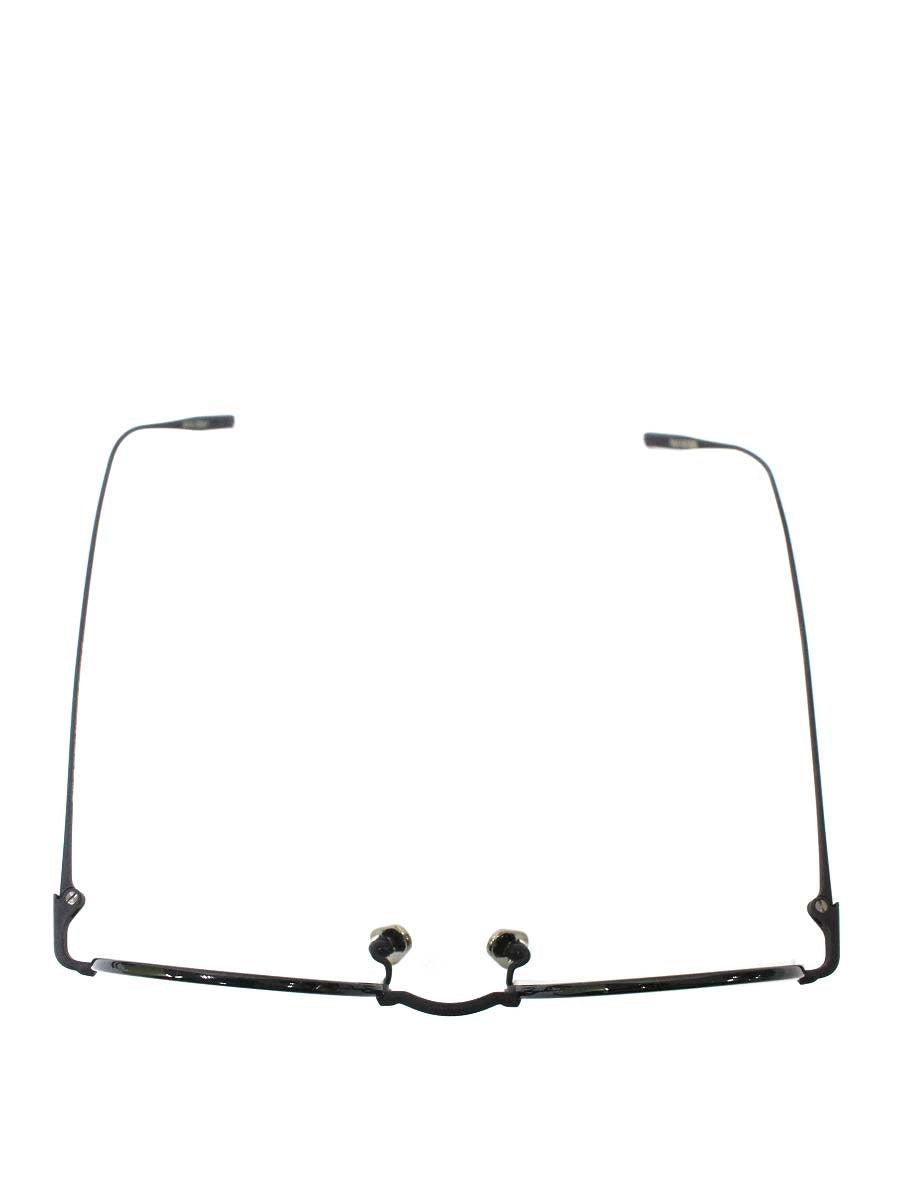 オージーバイオリバーゴールドスミス BIOLOGIST メガネ ブラック ラウンド ハーフリム メタルフレーム ITFWM7PM81BI