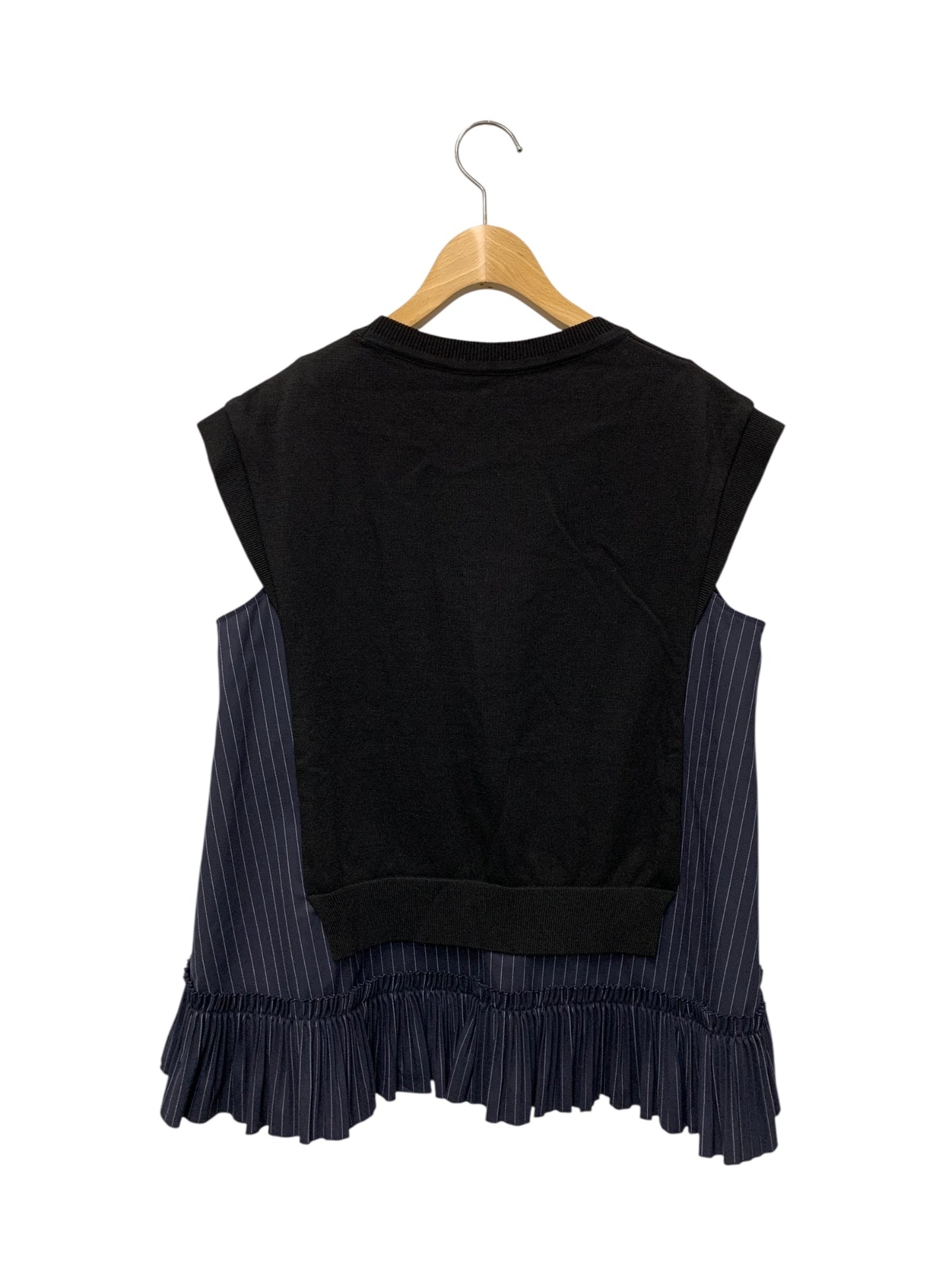 アディアム Rosemary ローズマリー 44793 ニット S ブラック ストライプ IT4DTJYX4IAS