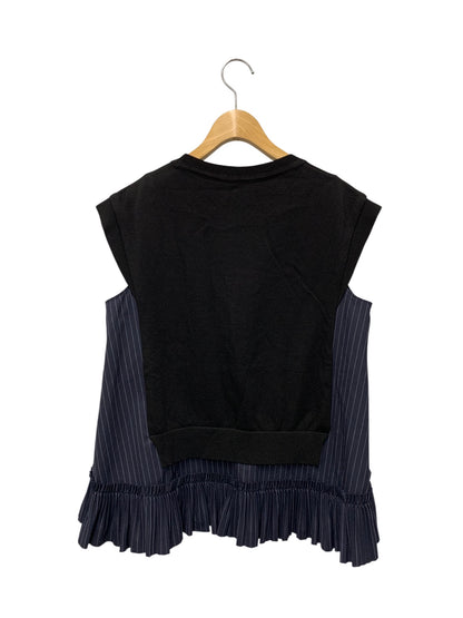 アディアム Rosemary ローズマリー 44793 ニット S ブラック ストライプ IT4DTJYX4IAS