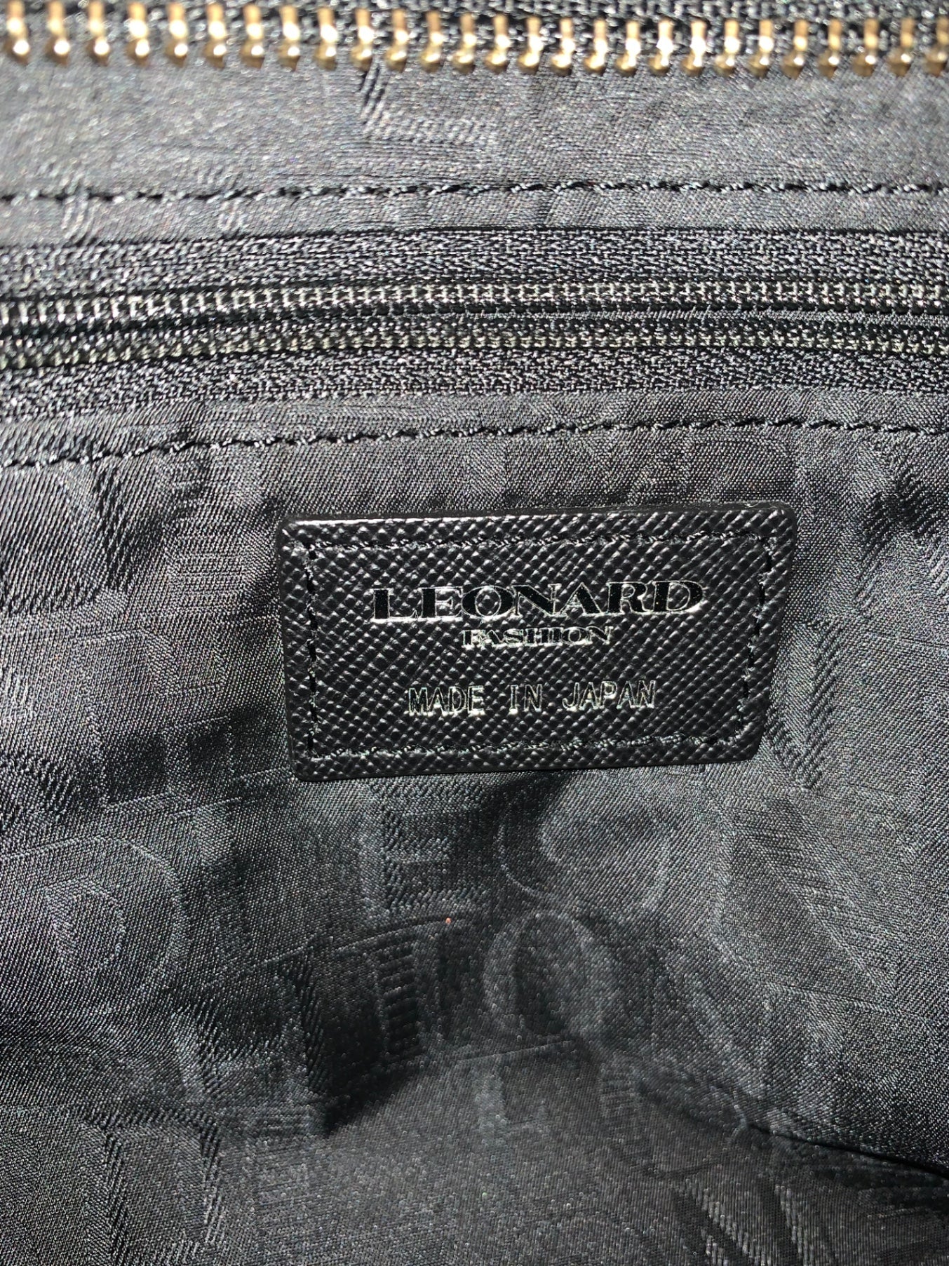 レオナールファッション ハンドバッグ ブラック 2WAY ITAGY05IDP4E