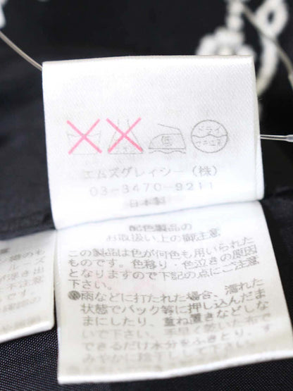 エムズグレイシー 921558 ワンピース 38 ブラック カメリア 刺繍 ITOB1LZ0XEKG 【SALE】