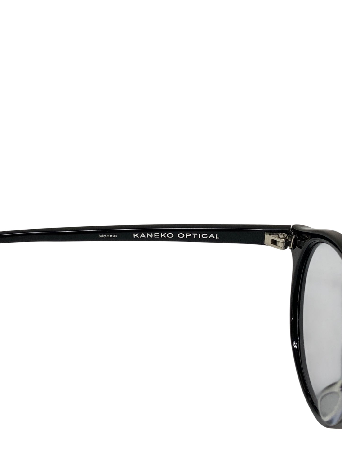 金子眼鏡 Monica サングラス ブラック セルフレーム フルリム ラウンド ITJXGEBDRNM8