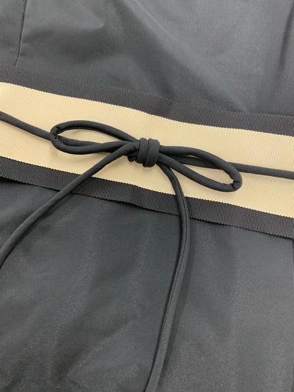 フォクシーニューヨーク ギフトラップドレス 28599 ワンピース 42 ブラック リボン IT6DIH9FLE3Z