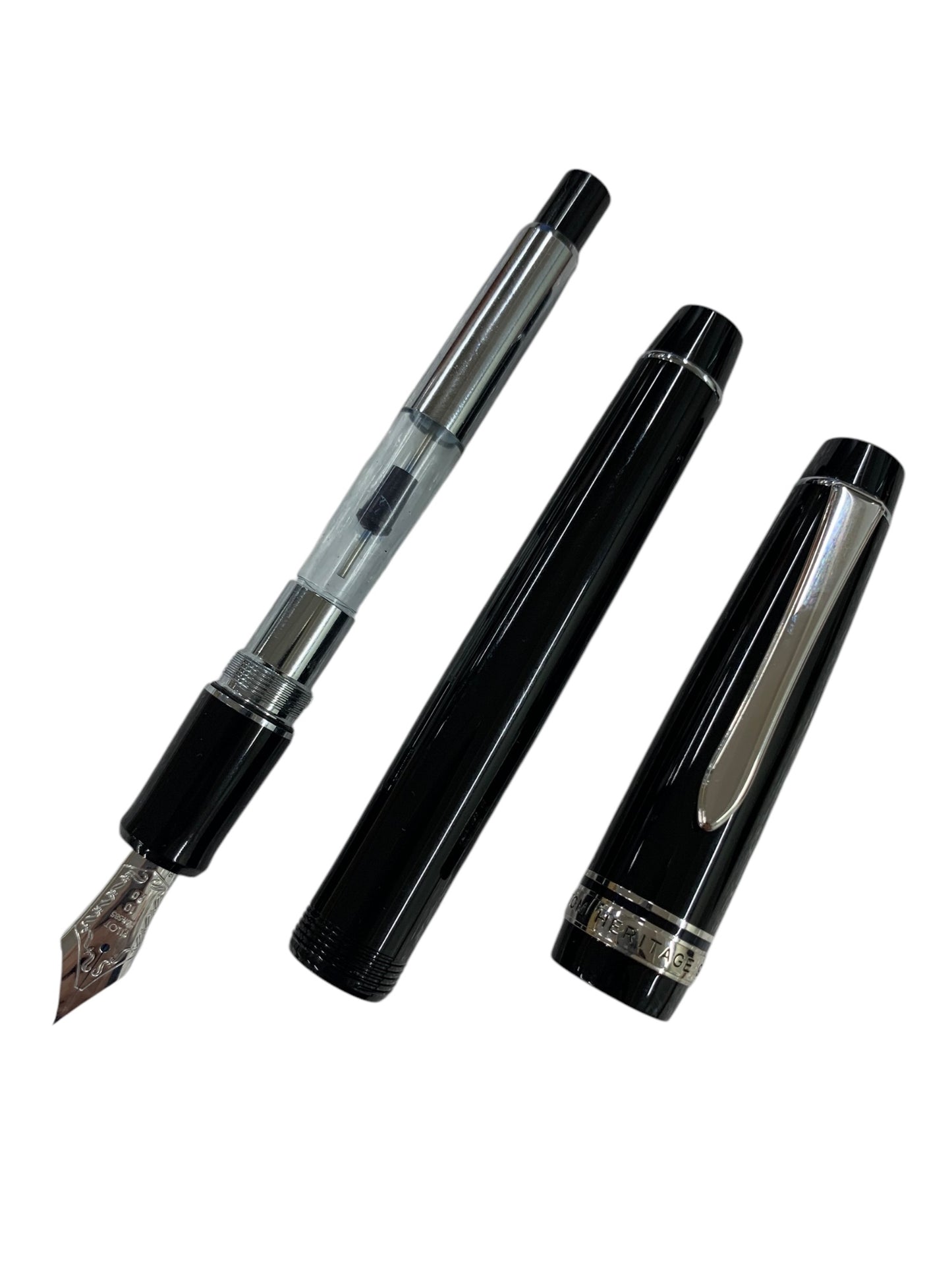 パイロット カスタムヘリテイジ 912 万年筆 ブラック 14K IT586NZN0KNT