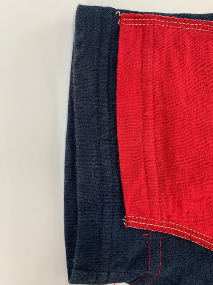 イッセイミヤケ ME63JK041 Tシャツ 2 レッド 切替 ポケット ITCOYCL7GQNM 【SALE】