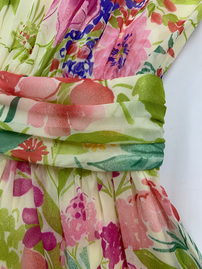 レオナール OPERAワンピース 0340015 3 マルチカラー 24SS 森泉さん着用モデル ITG6QI9O2A42